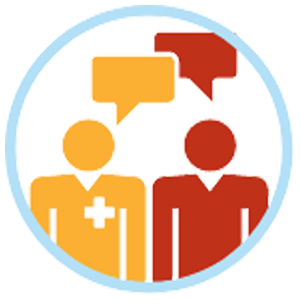 Talk to your doctor or nurse icon