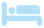 Tips to help manage symptoms get a good night’s sleep icon