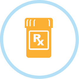 Specialty pharmacy refill; icon